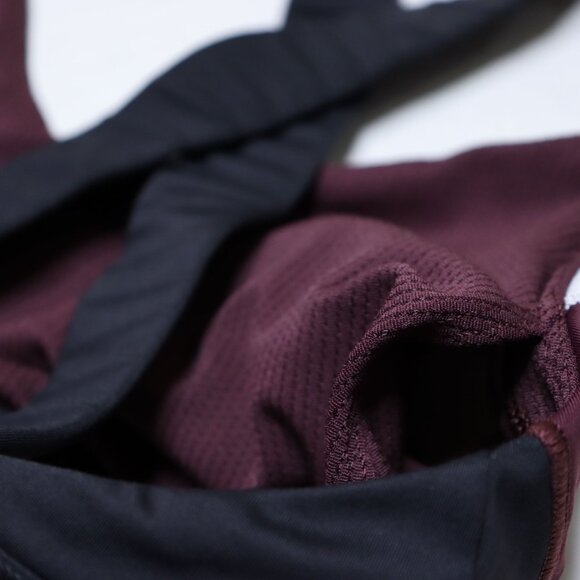 Athleta Sports Bra Womens Small Crunch Colorblock Criss Cross Racerback - Picture 4 of 6